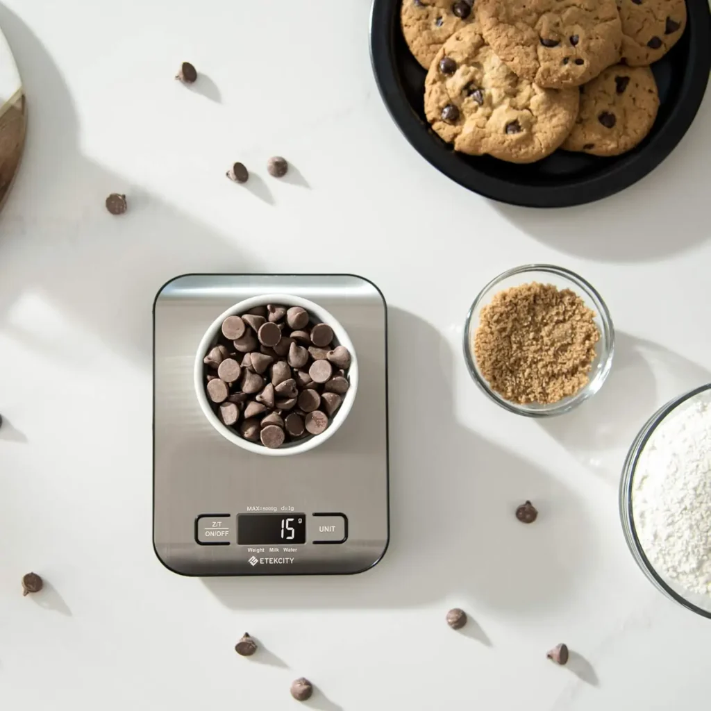 smart kitchen tools، digital food scale 1